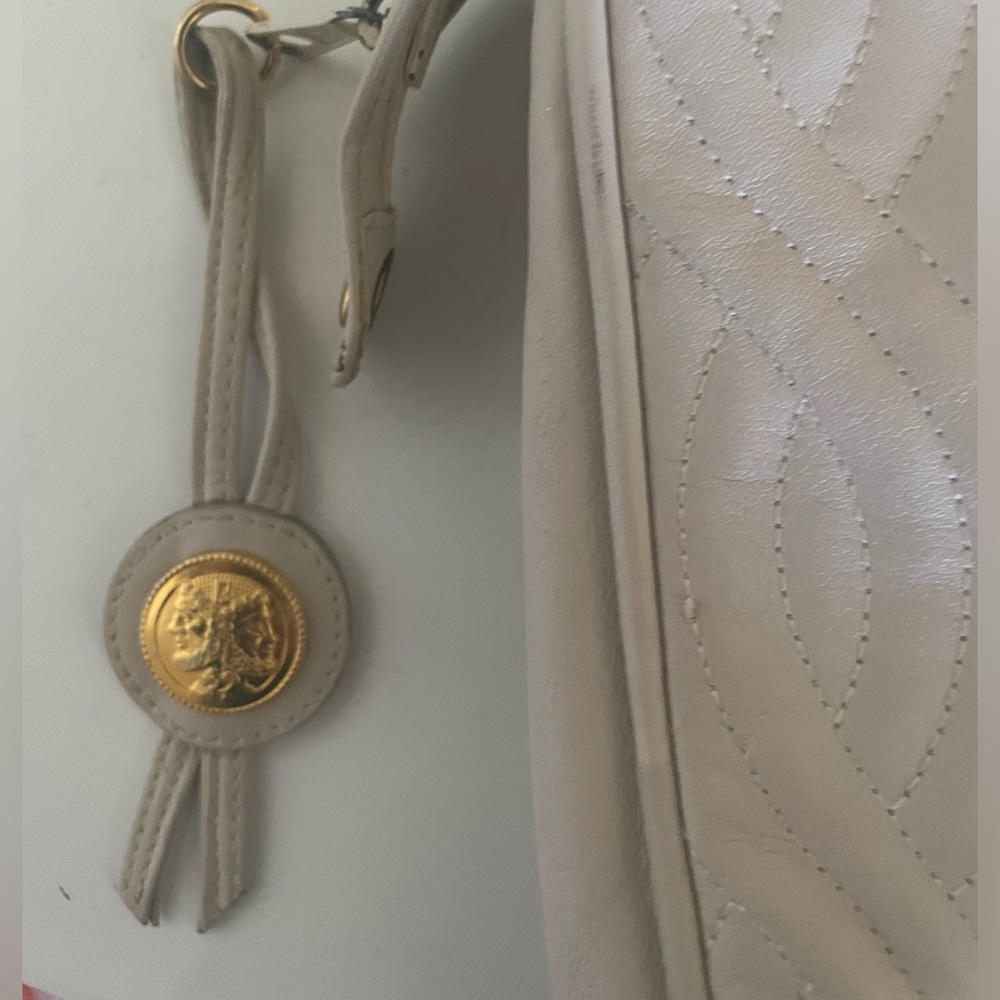 Cream Fendi bag crossbody